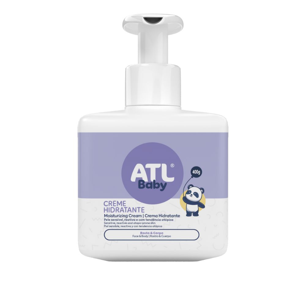 ROSTO & CORPO 
ATL® Baby está indicado para a hidratação da pele da criança e do bebé, desde o nascimento.