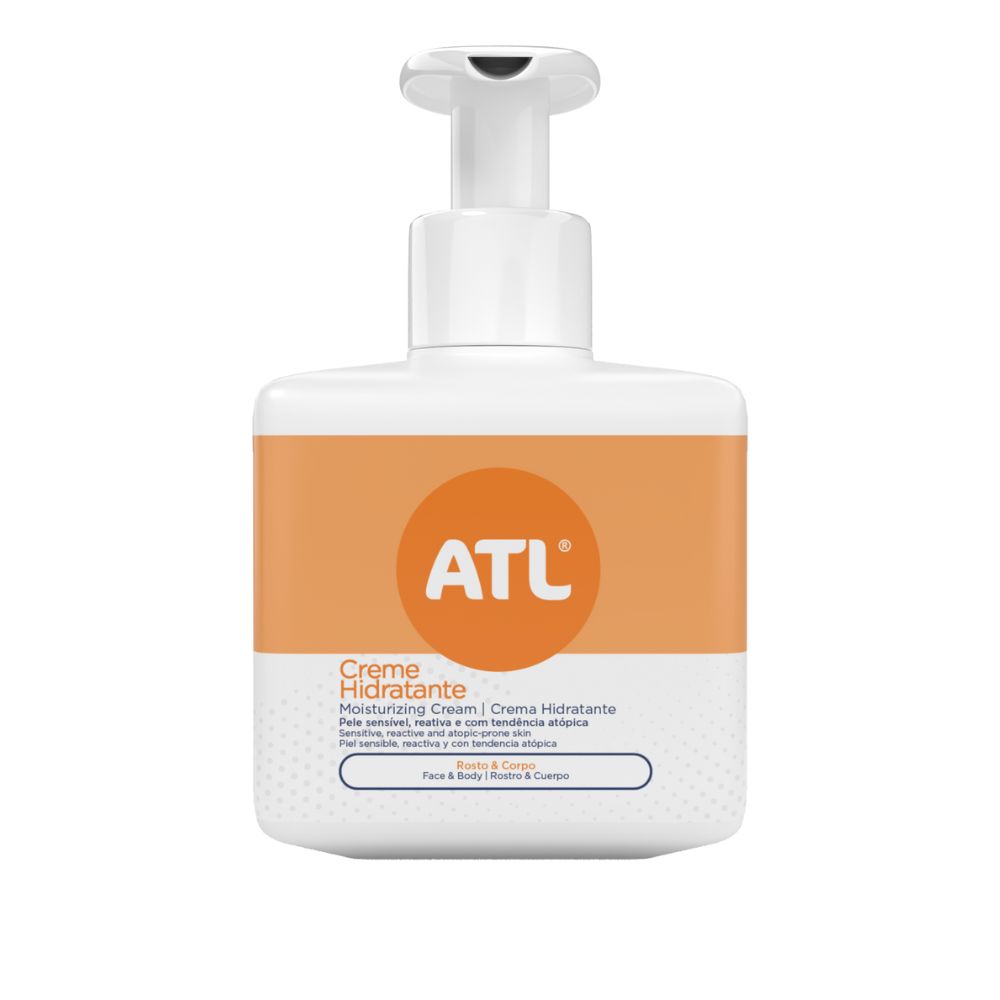 ROSTO & CORPO
ATL® Creme hidratante foi especialmente desenvolvido para o cuidado diário de todos os tipos de pele.