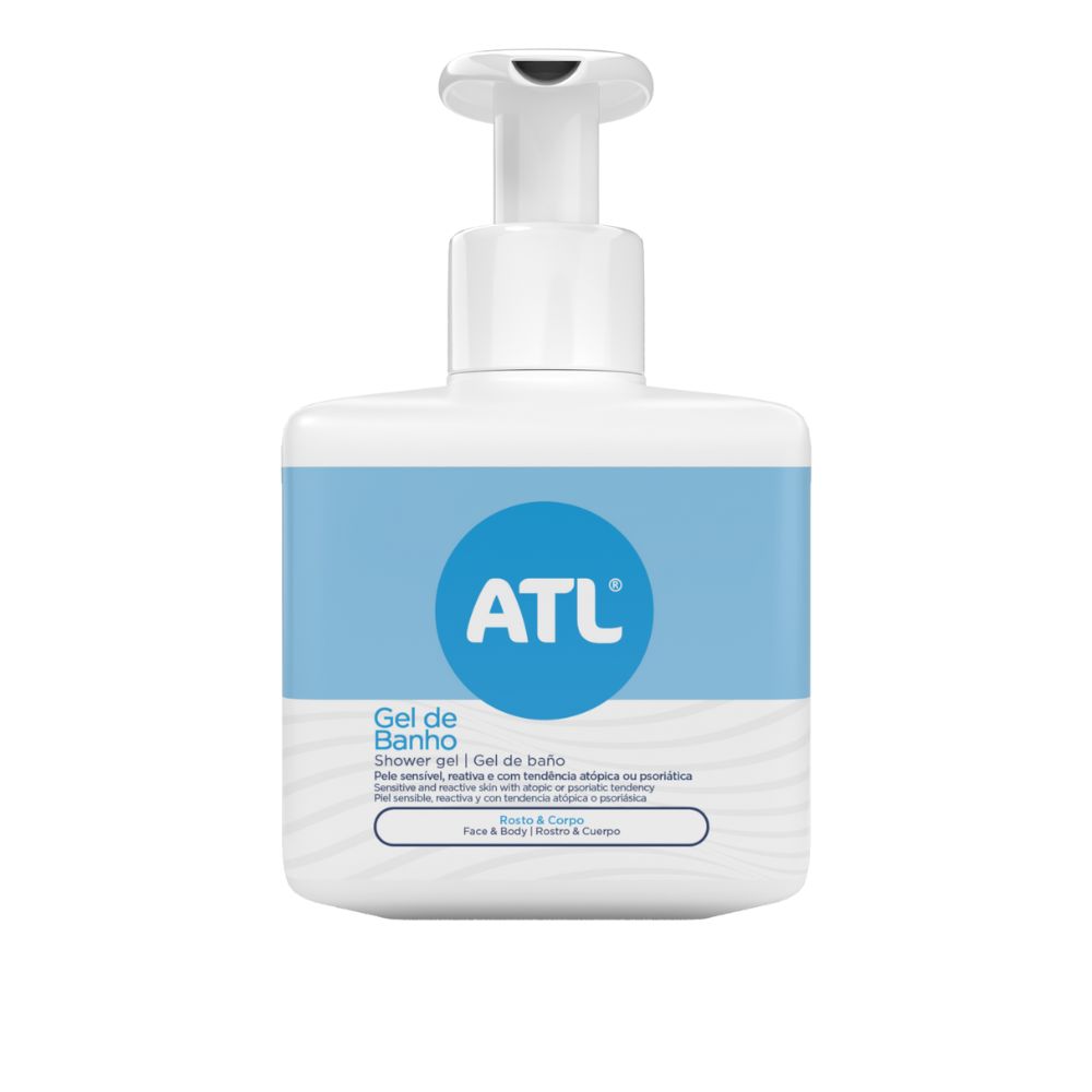 ATL® Gel de banho destina-se à higiene diária de toda a família, desde o recém-nascido.