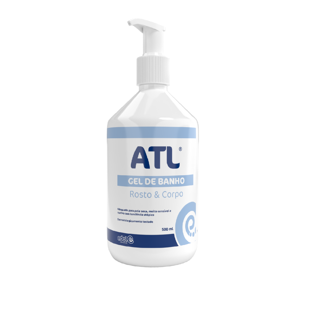 ATL® Gel de banho destina-se à higiene diária de toda a família, desde o recém-nascido.